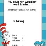 Printable Dr Seuss Birthday Card Template – Netwise Template Inside Dr Seuss Birthday Card Template