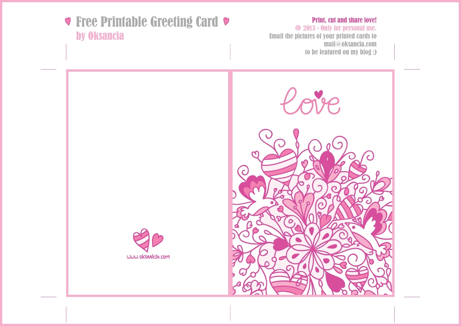 Printable Greeting Card | Xmasblor Inside Print Your Own Christmas Cards Templates