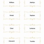 Printable Place Card Template Free 6 Per Page - Netwise Template with regard to Free Place Card Templates 6 Per Page