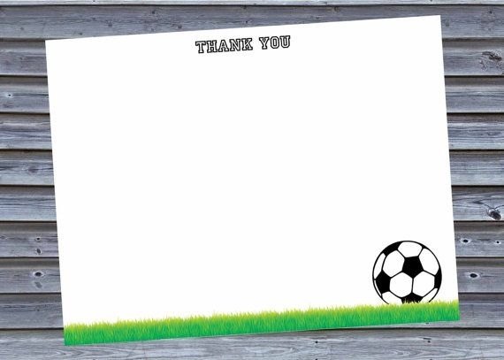 Printable Soccer Thank You Card Template – Netwise Template With Regard To Soccer Thank You Card Template