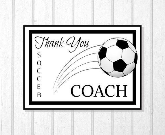Printable Soccer Thank You Card Template - Netwise Template With Soccer Thank You Card Template