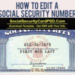 Printable Social Security Card Template Free – Netwise Template Regarding Social Security Card Template Free