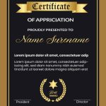 Professional Certificate Design For Best Employee Award Template Inside Best Employee Award Certificate Templates