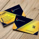Professional &amp; Modern Business Card Design Template Free Download for Template For Calling Card