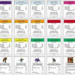 Professional Monopoly Property Card Template – Netwise Template Intended For Monopoly Property Cards Template