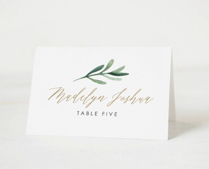 Professional Table Name Cards Template Free | Netwise Template With Table Name Card Template