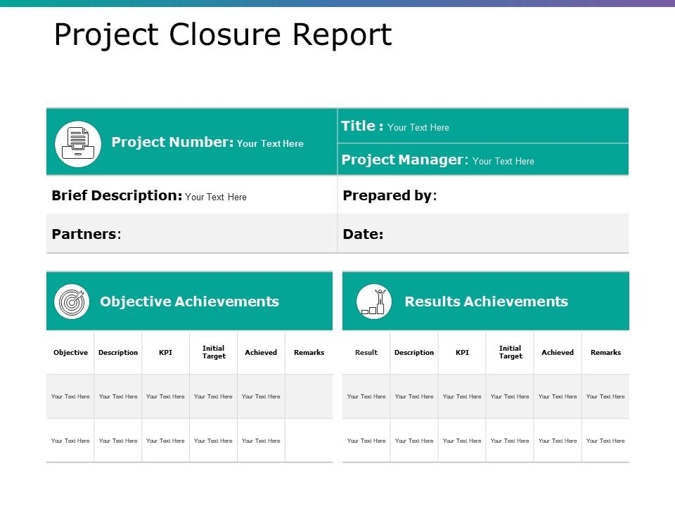 Project Closure Report Powerpoint Slide Templates Download | Templates Regarding Project Closure Report Template Ppt