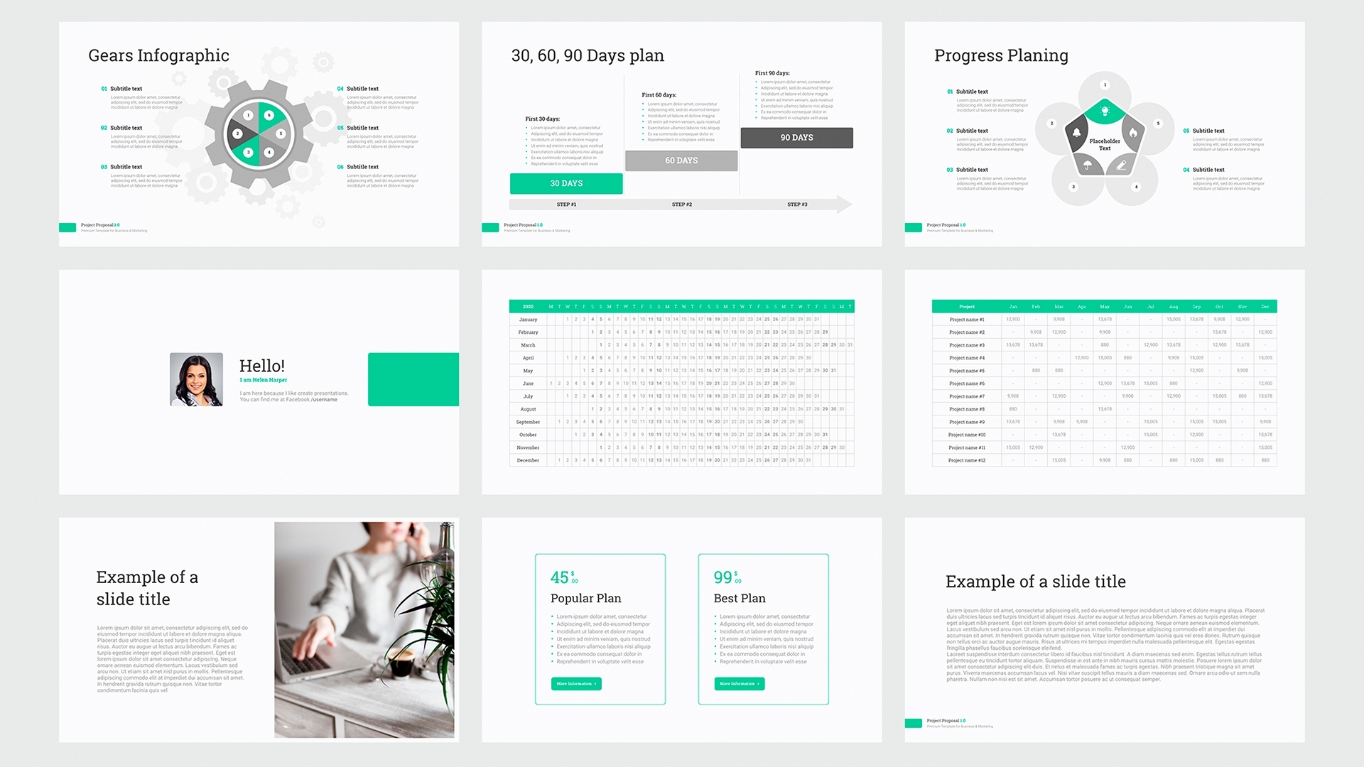 Project Proposal Template Powerpoint – Download Now! Pertaining To How To Create A Template In Powerpoint