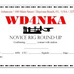 Qsl Card Template Pertaining To Qsl Card Template