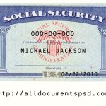 Quality Editable Social Security Card Template - Netwise Template intended for Editable Social Security Card Template