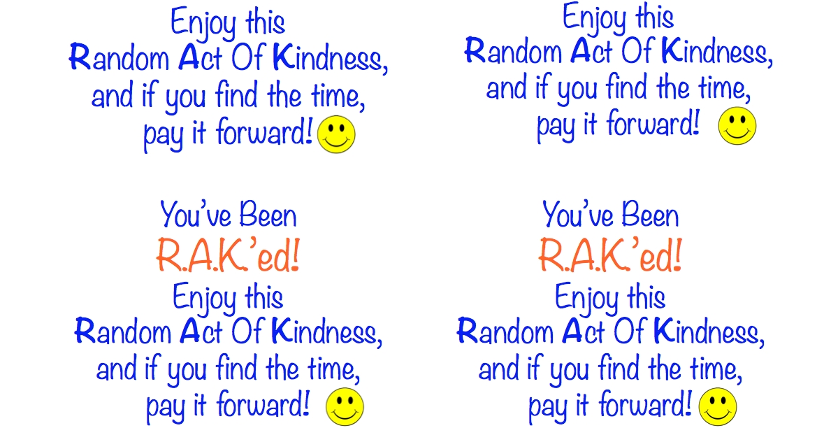 Random Act Of Kindness Printable – Simplesolutionsdiva Inside Random Acts Of Kindness Cards Templates