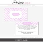 Referral Card Template Front And Back Psd Template Throughout Referral Card Template