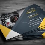 Rent A Car Business Card By Vejakakstudio | Graphicriver pertaining to Automotive Business Card Templates