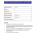 Research Project Progress Report Template – Best Template Collection For Research Project Report Template