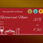 Restaurant Discount Gift Certificate Template – Gct Regarding Restaurant Gift Certificate Template