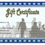 Restaurant Gift Certificate Template Free [7+ Best 2018 Designs] intended for Restaurant Gift Certificate Template