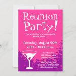 Reunion Party Invitations | Custom Invites | Zazzle with regard to Reunion Invitation Card Templates