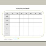Revision Timetable, Template, Online, Free, Gcse, Blank, Printable Within Blank Revision Timetable Template