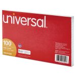 Ruled Index Cards, 5 X 8, White, 100/Pack – Universal Office Products With Regard To 5 By 8 Index Card Template