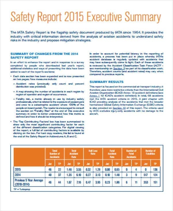 Safety Report Templates - 16+ Pdf, Word, Apple Pages, Google Docs for Health And Safety Board Report Template