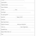 Sales Call Report Form - Editable Forms within Sales Call Reports Templates Free