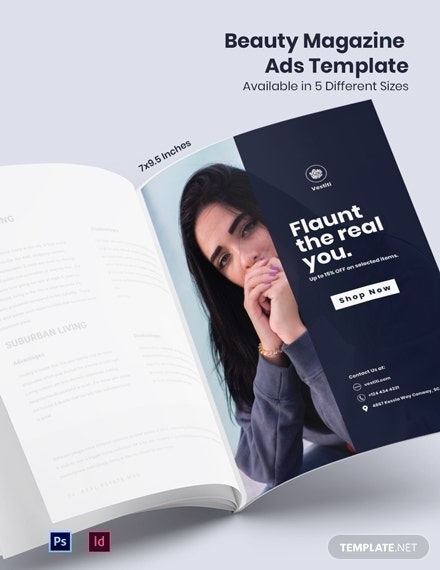 Sample Fashion Magazine Ads Template [Free Psd] – Indesign, Word, Apple Inside Magazine Ad Template Word