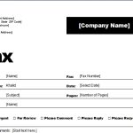 Sample Fax Cover Sheet Archives – My Word Templates In Fax Template Word 2010