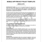 Sample Privacy Policy For Mobile Apps Template & Guide | Termly Throughout Credit Card Privacy Policy Template