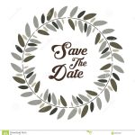 Save The Date Graphic Design, Vector Illustration Stock Vector Inside Save The Date Banner Template