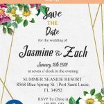 Save The Date Invitation Templates – Editable With Ms Word | Download Regarding Save The Date Templates Word