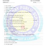 School Leaving Certificate - Spring Day Public School for School Leaving Certificate Template