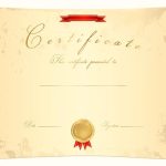 Scroll Certificate (Diploma) Of Completion (Template). Parchment Paper Regarding Scroll Certificate Templates