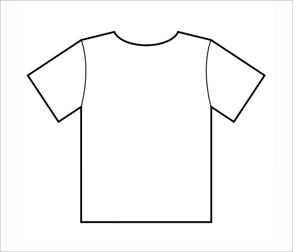 Search Results Printable T Shirt Outline – Besttemplatess Throughout Blank Tshirt Template Pdf