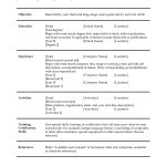 Simple Resume Intended For Free Printable Resume Templates Microsoft Word