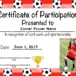 Soccer Award Certificate Templates Free – Professional Sample Template Inside Soccer Certificate Template