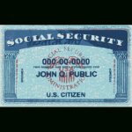 Social Security Card | Free Svg throughout Social Security Card Template Free