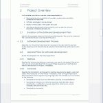 Software Development Plan Template (Ms Word) – Templates, Forms Regarding Software Project Proposal Template Word