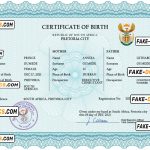 South Africa Birth Certificate Psd Template, Completely Editable | Fake Intended For South African Birth Certificate Template