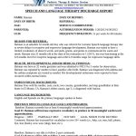 Speech And Language Therapy Discharge Report Doc Template | Pdffiller In Speech And Language Report Template
