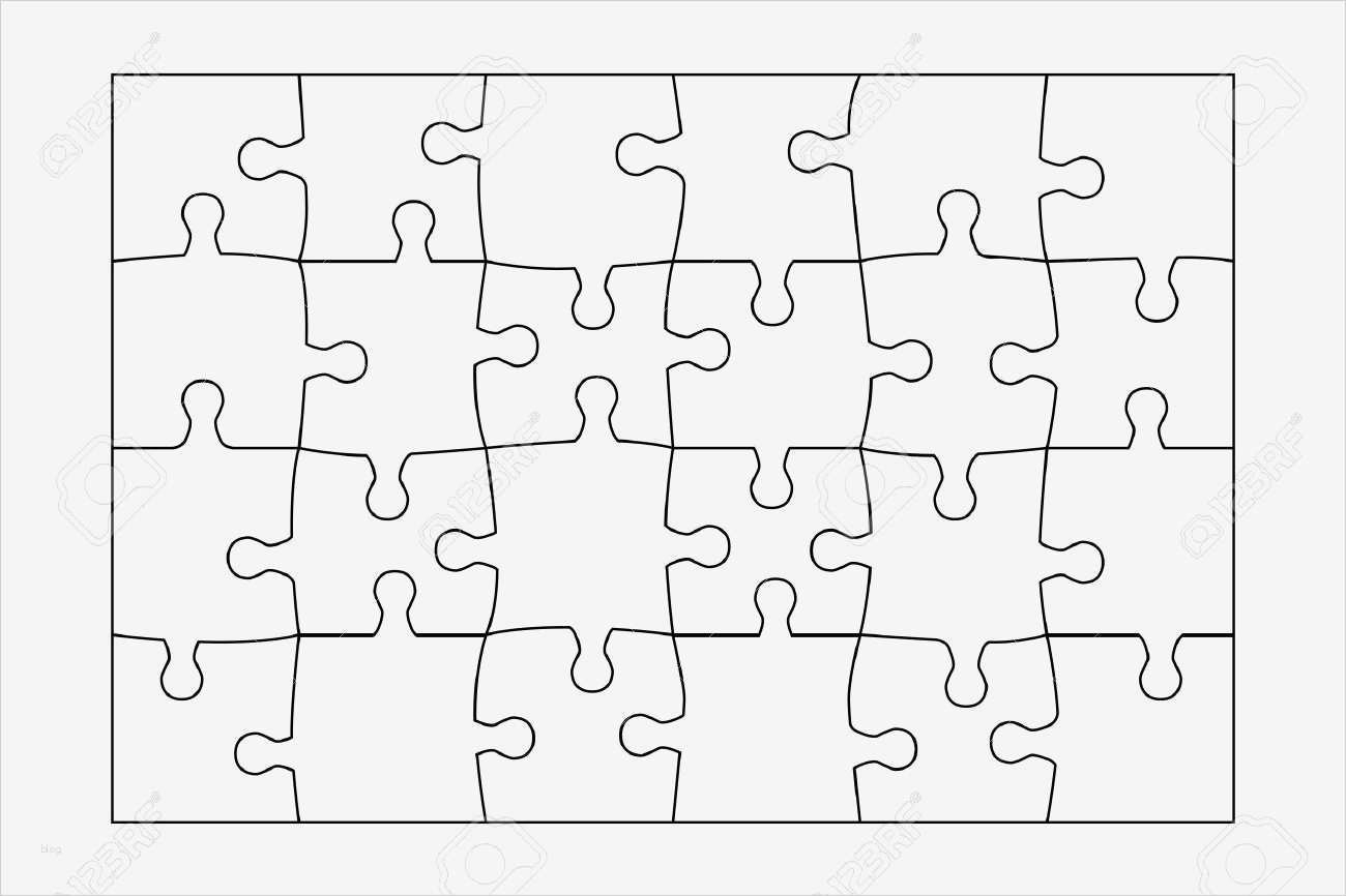 Spielkarten Blanko Vorlage Word Gut Jigsaw Puzzle Template | Vorlage Ideen For Jigsaw Puzzle Template For Word