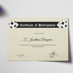 Sports Day Football Certificate Design Template In Psd, Word Regarding Sports Day Certificate Templates Free