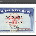 Ssn Card Template V3 – Psd Documents Store With Ssn Card Template