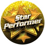 Star Performer Vibraprint™ Label | Wholesale Emblematic Awards for Star Performer Certificate Templates