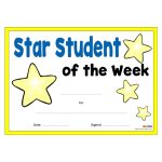 Star Student Certificates | Eyfs, Ks1, Ks2 In Teacher Of The Month With Regard To Teacher Of The Month Certificate Template