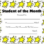 Student Of The Month Certificate Template Download Printable Pdf inside Free Student Certificate Templates