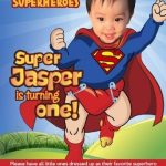 Superman Birthday Invitation Pertaining To Superman Birthday Card Template