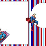 Superman Party Invitations 4 To Choose Fromfree Printable within Superman Birthday Card Template
