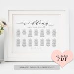 Table Place Cards Printable Pdf Template 3.5X2.5 Flat & Folded Escort Regarding Fold Over Place Card Template