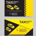 Taxi Service Business Card Template Vector Free Download For Transport Business Cards Templates Free
