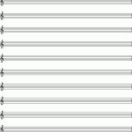 Templates: Sheet Music Blank Throughout Blank Sheet Music Template For Word